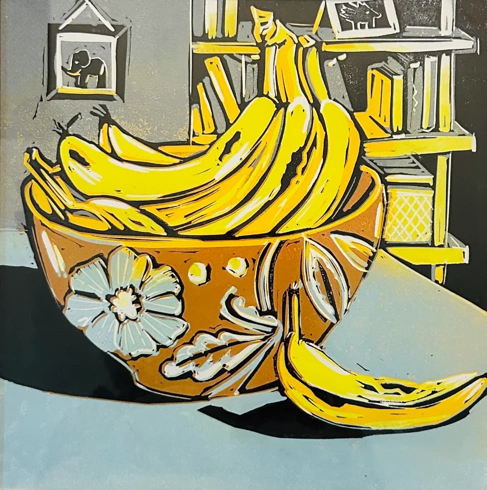 Still life with Bananas