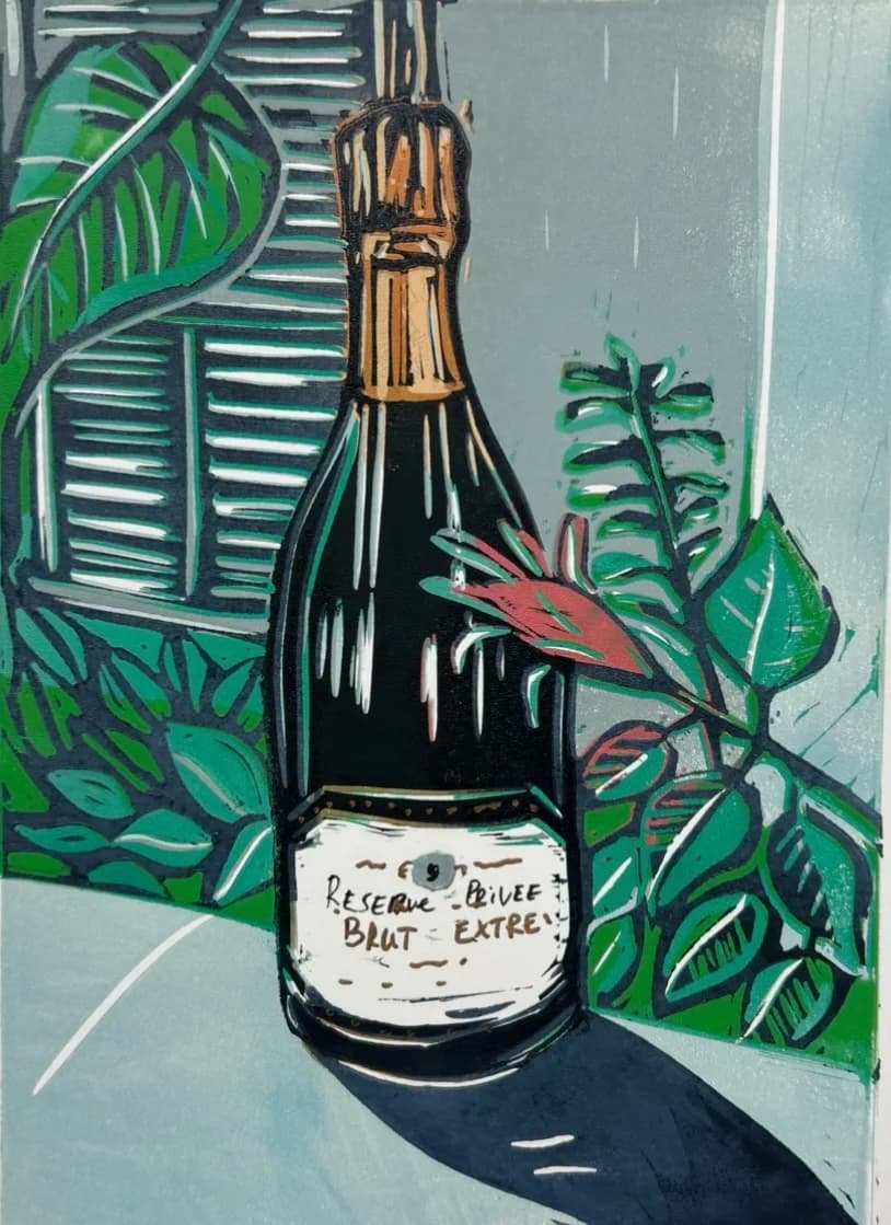 Bottle of Champagne
