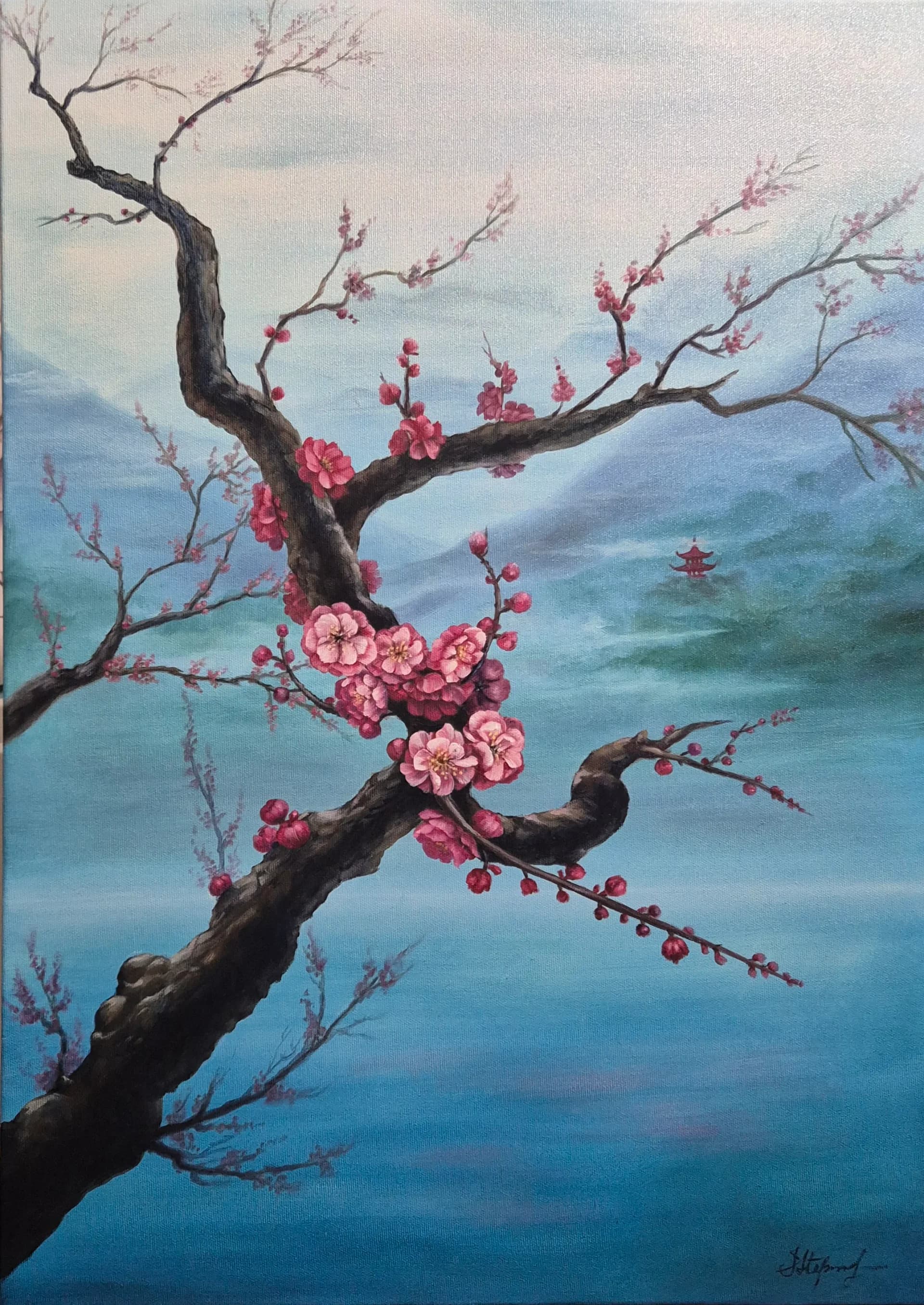Blossoms over the Mist