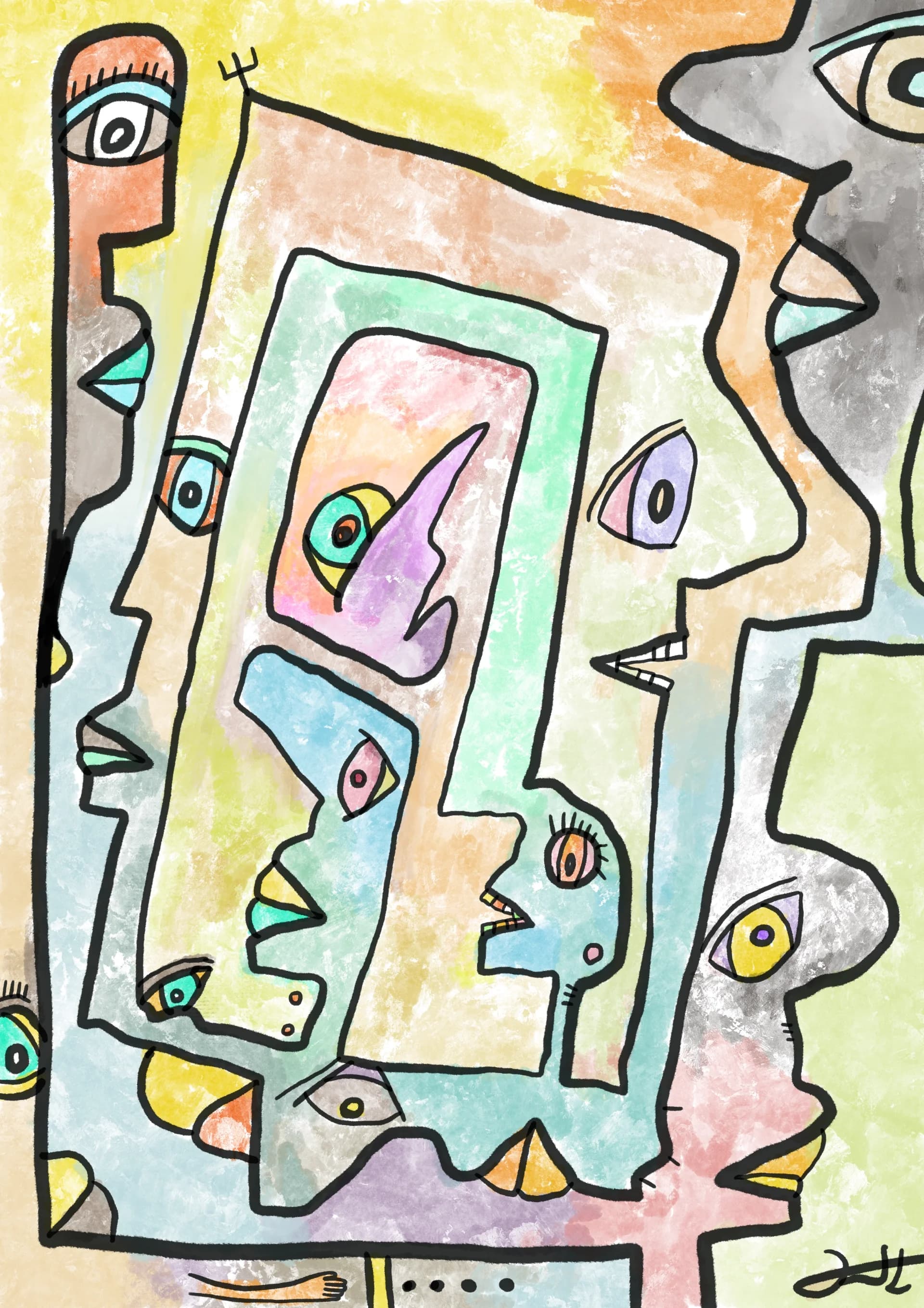 Assembly of Faces